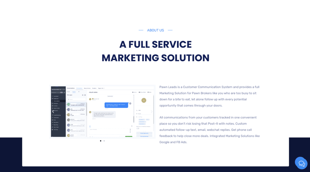 Pawn Leads Marketing Solution